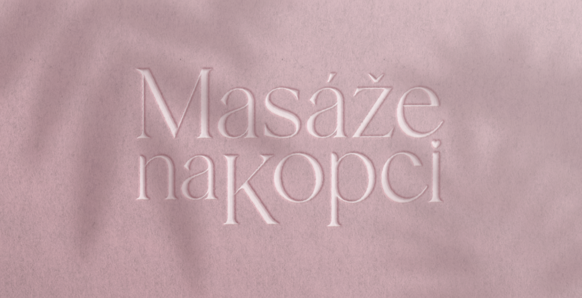 Masáže na kopci logo